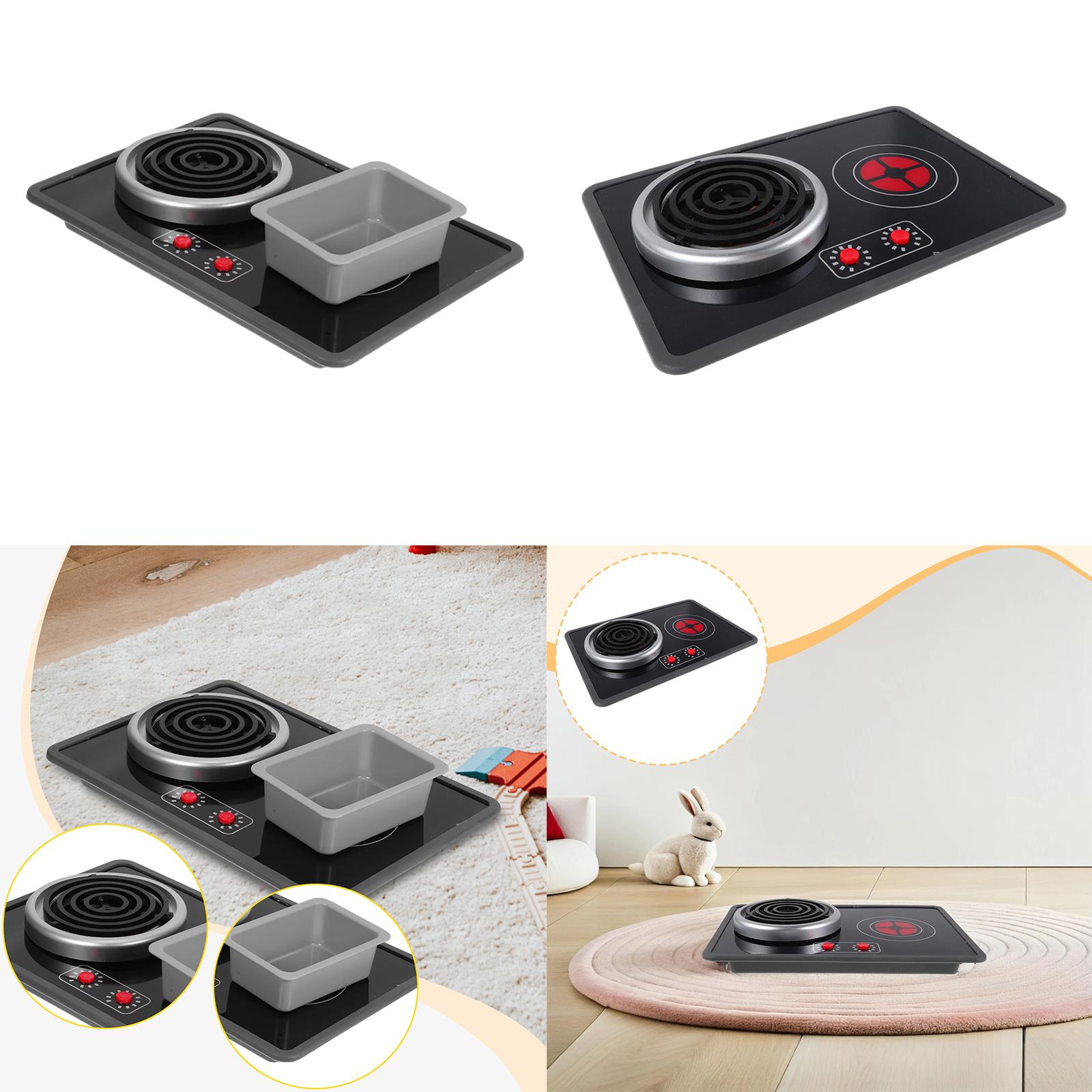 Kids Outdoor Kitchen Accessories - Детская кухонная игрушка-печь с подсветкой и