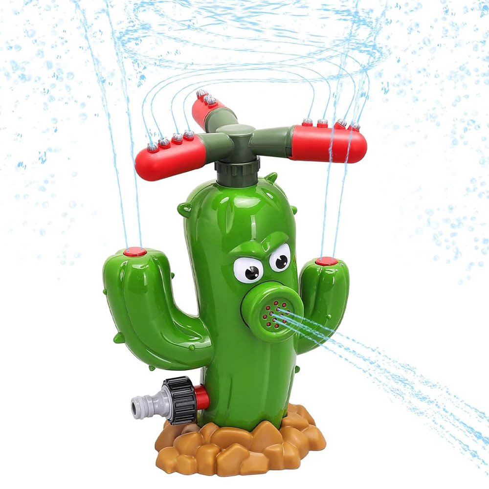 Kids Outdoor Yard Toys - Игрушка-распылитель воды в виде кактуса, уличный