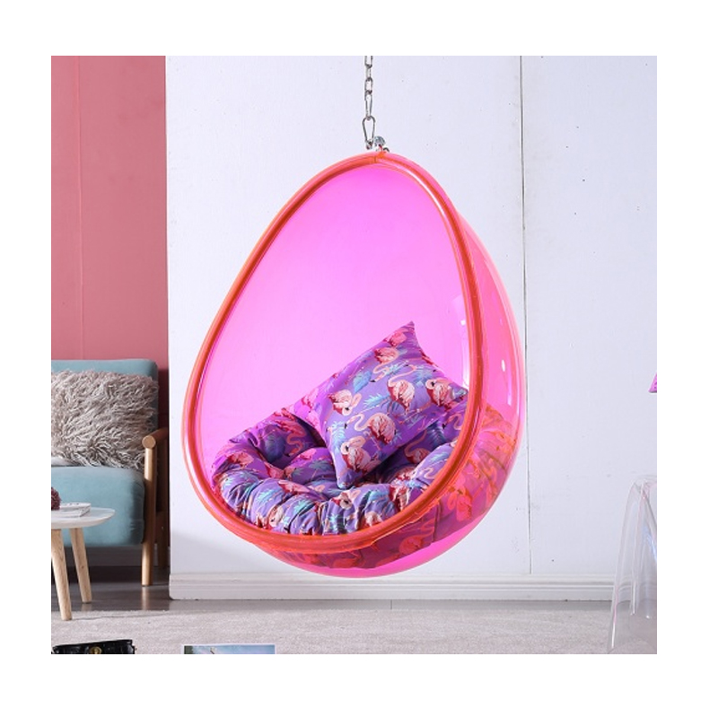 Kids Outdoor Egg Chair - Современное кресло-яйцо для детей: забавное розовое