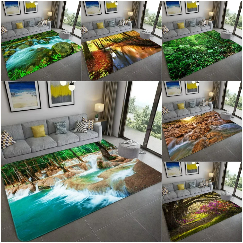 Kids Outdoor Ideas - Ковер с 3D пейзажами в стиле
