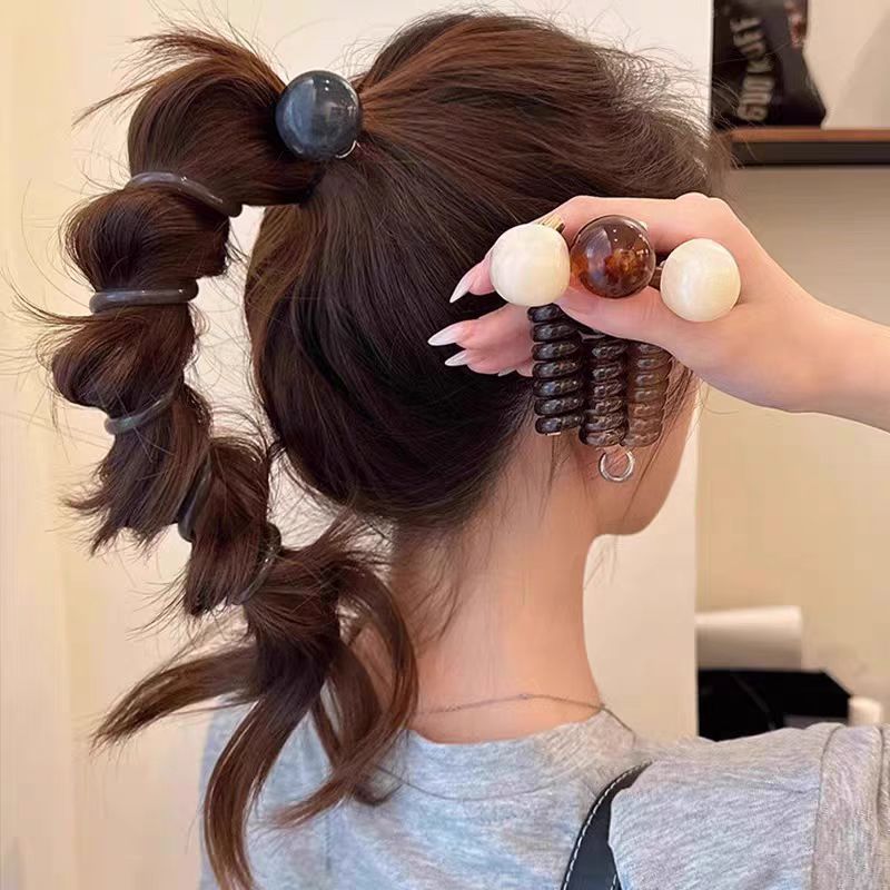 Kids Outdoor Dome - Винтажная резинка для волос с сердечком