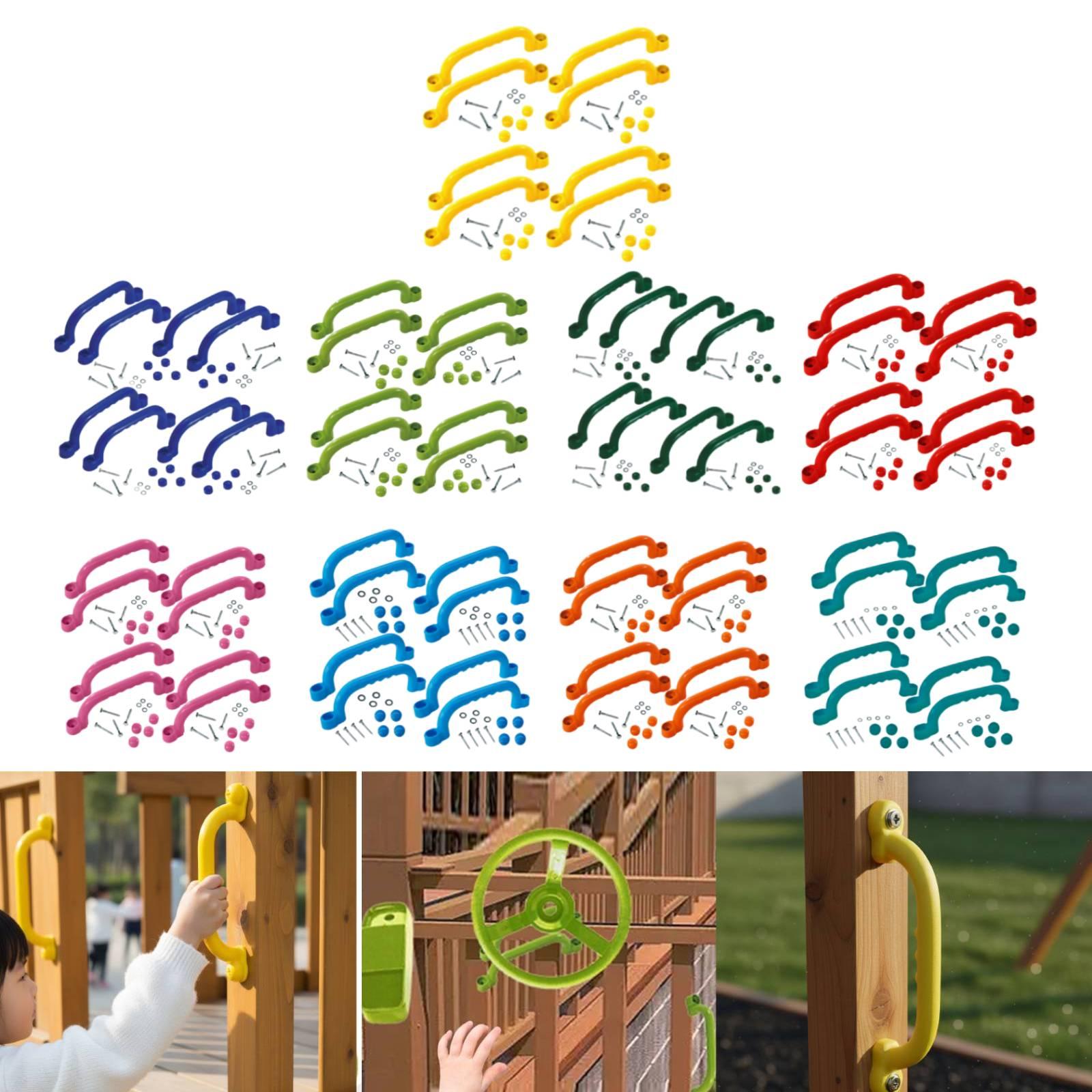 Kids Outdoor Treehouse - 8 шт. ручек для игровой площадки,