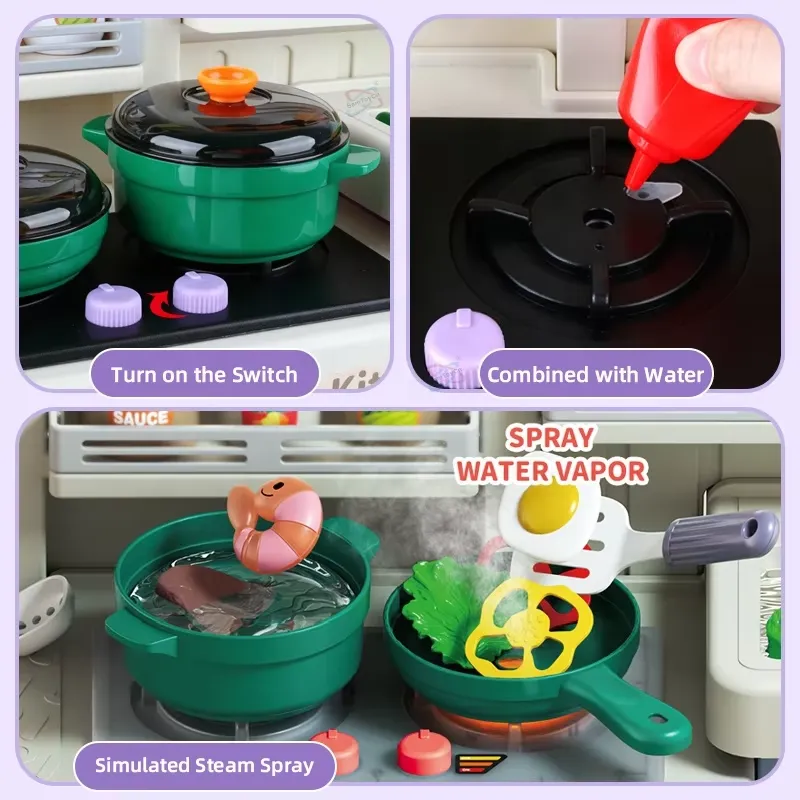 Большой игровой кухонный набор – обзор и цена Kids Outdoor Kitchen Accessories