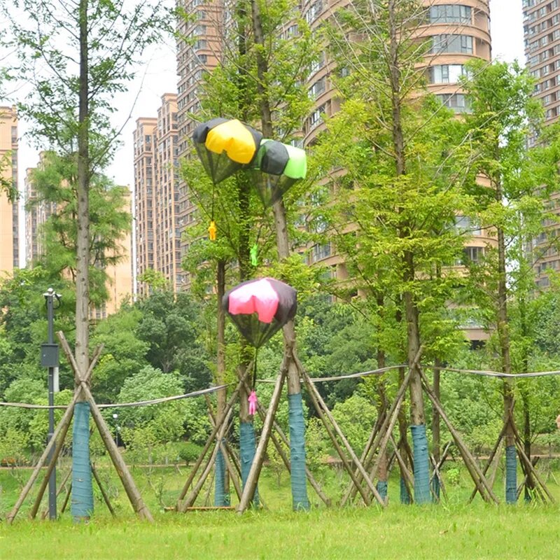 4 шт., случайный цвет, парашют – обзор и цена Kids Outdoor Clubhouse