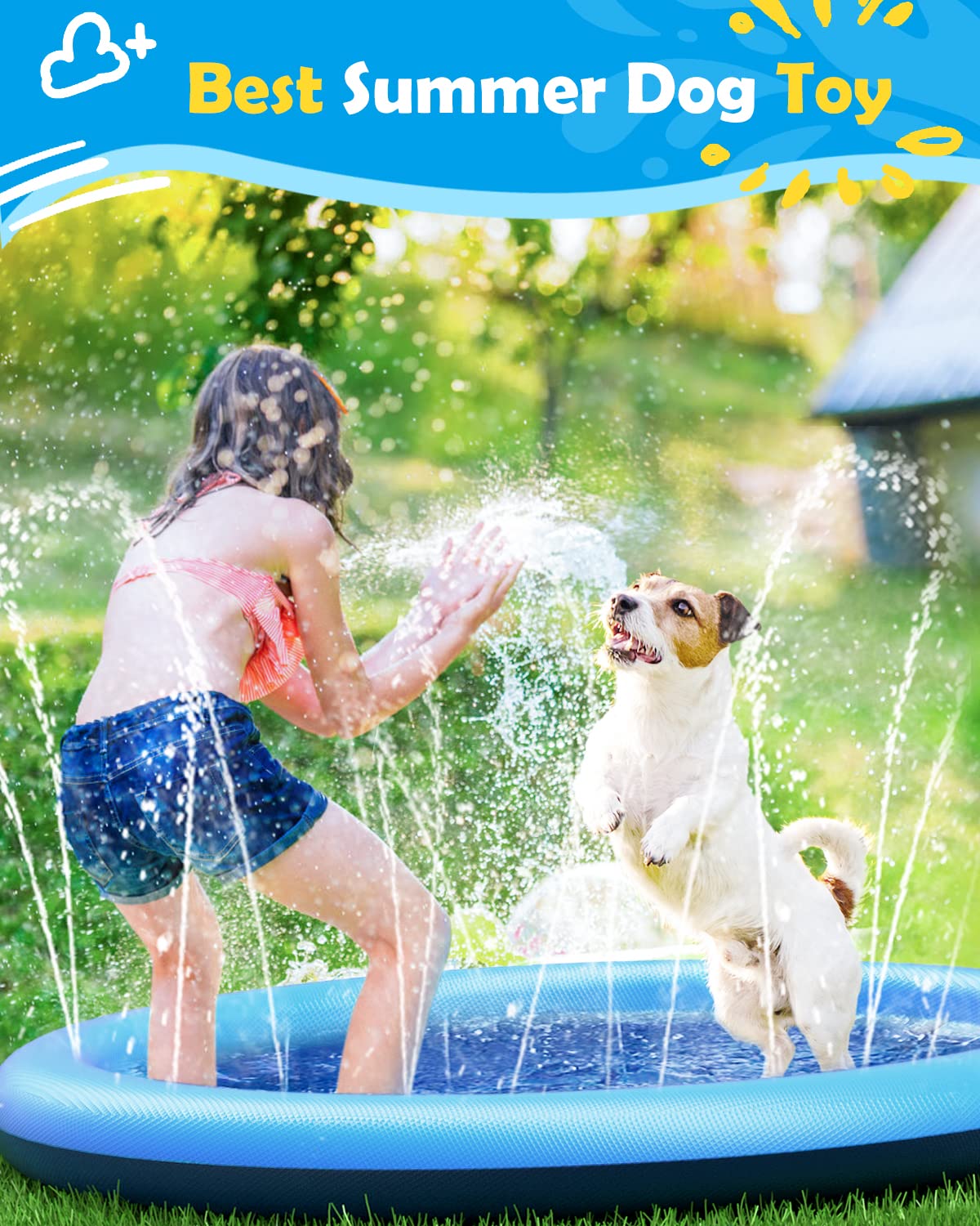 Игровой коврик-фонтан для дете – обзор и цена Kids Outdoor Clubhouse
