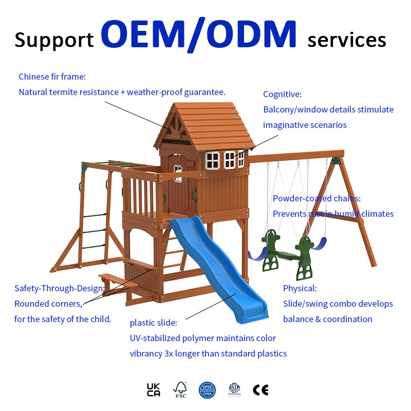 Большой уличный игровой компле – обзор и цена Kids Outdoor Treehouse