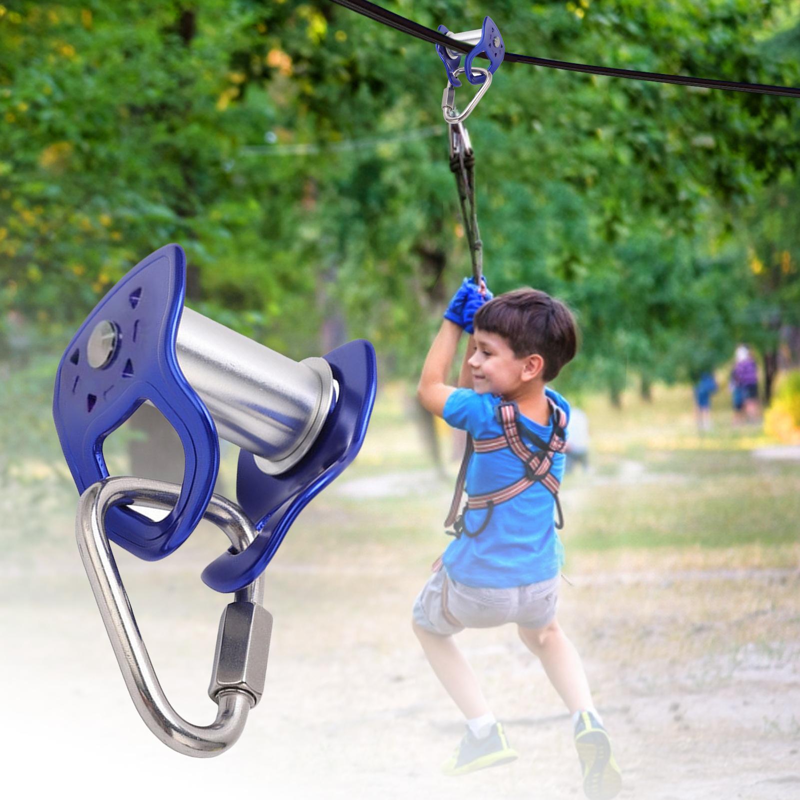 Усиленная тележка для зиплайна – обзор и цена Kids Outdoor Treehouse