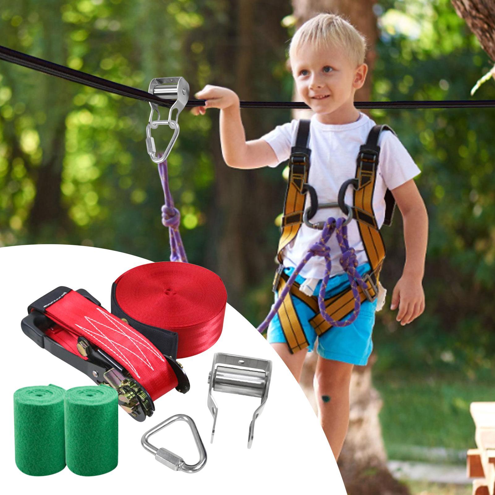 Детский зиплайн для баланса и  – обзор и цена Kids Outdoor Yard Toys