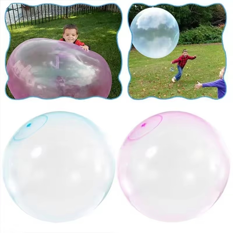 Надувной резиновый мяч-пузырь  – обзор и цена Kids Outdoor Dome