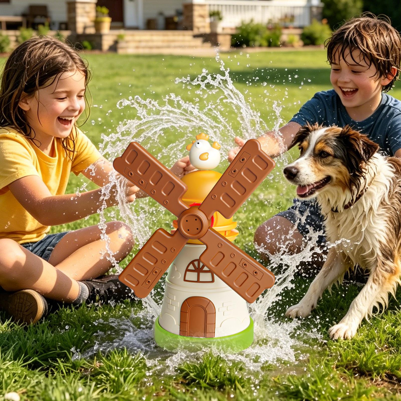 Детский вращающийся разбрызгив – обзор и цена Kids Outdoor Yard Toys