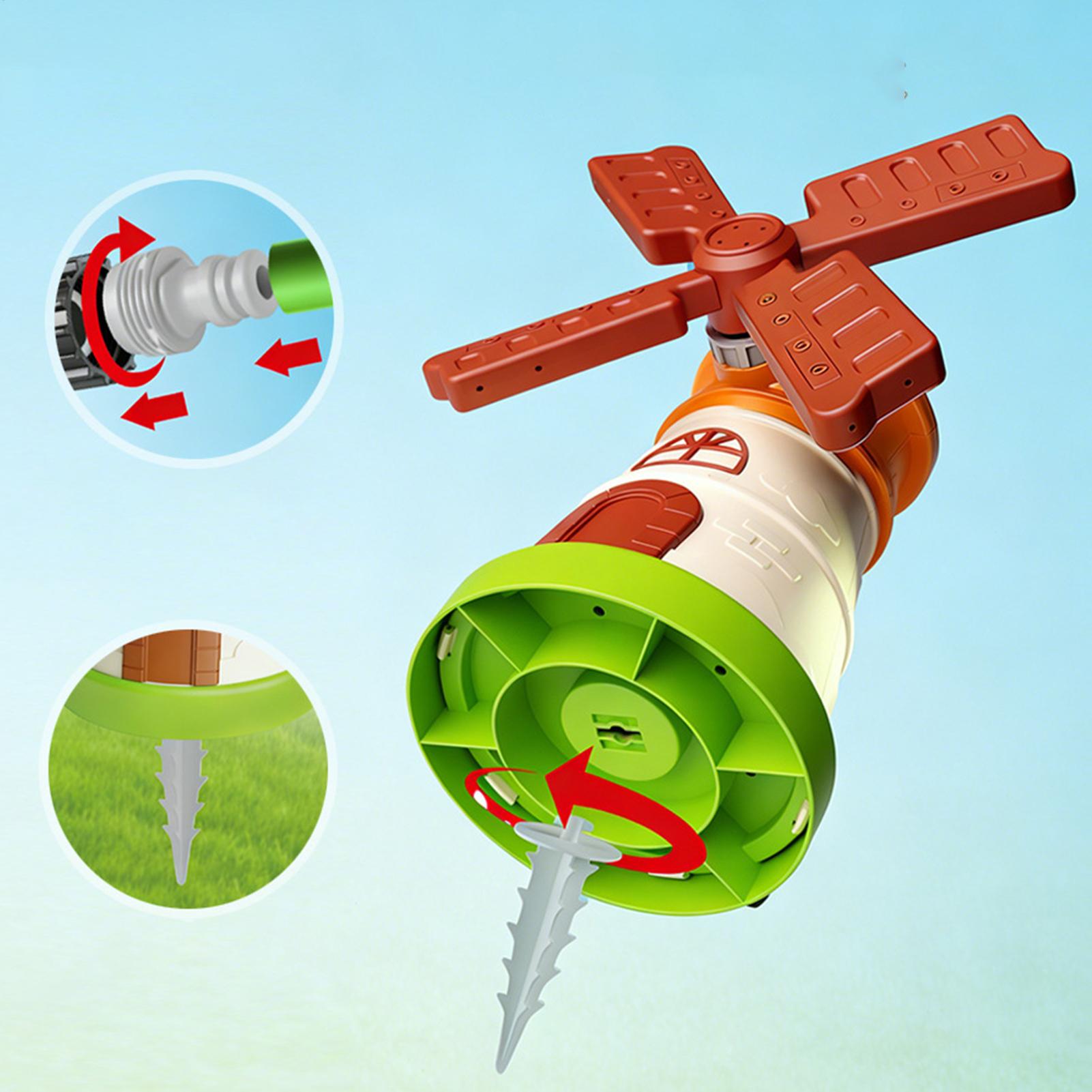 Детский вращающийся разбрызгив – обзор и цена Kids Outdoor Yard Toys