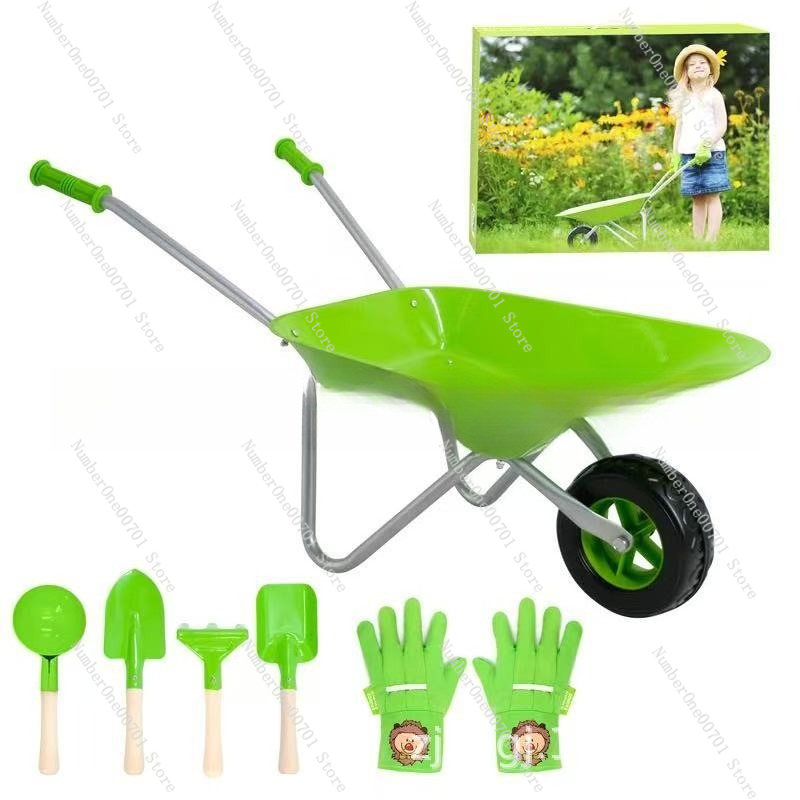 Детская уличная тачка, зеленый – обзор и цена Kids Outdoor Playset