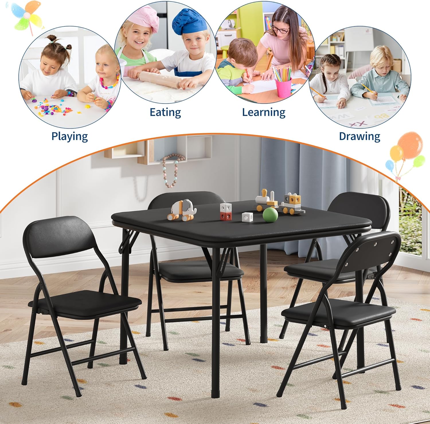 Набор из 5 предметов: детский  – обзор и цена Kids Outdoor Picnic Table