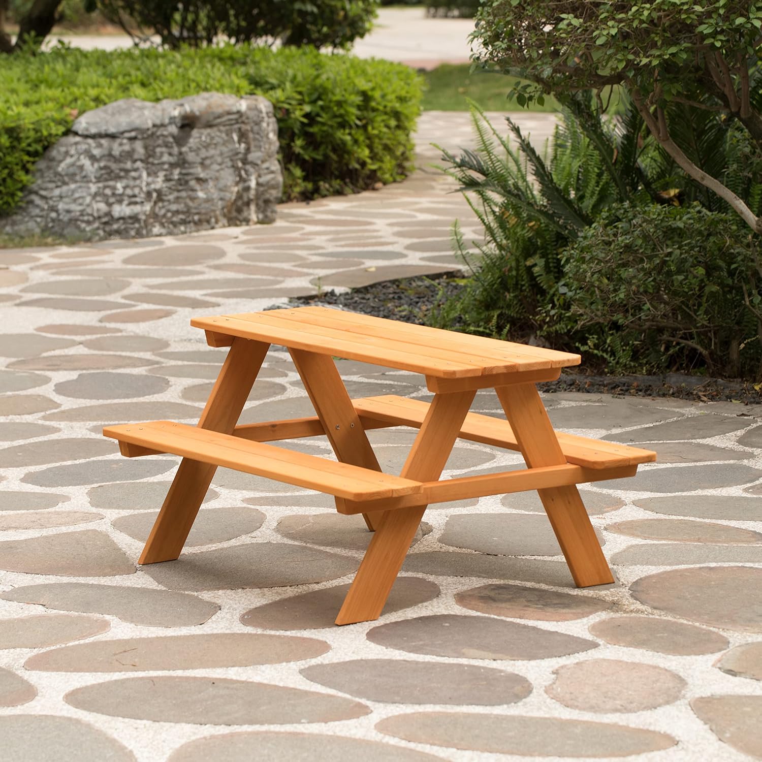 Детский деревянный стол для пи – обзор и цена Kids Outdoor Picnic Table